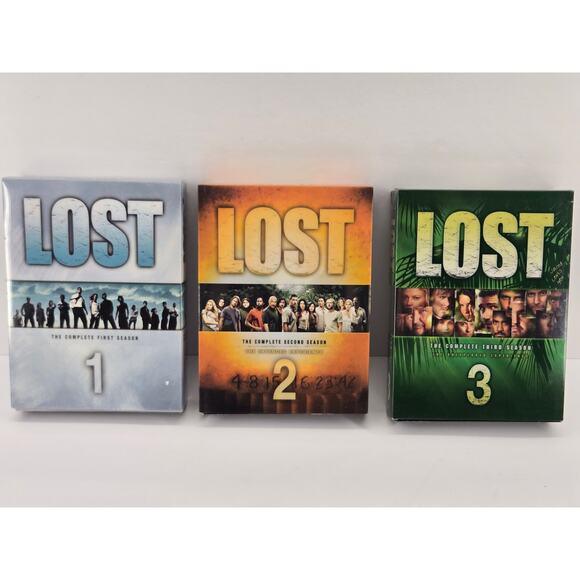 Lost DVD Box Set Bundle | Lost Complete Seasons 1-3 - Picture 1 of 3